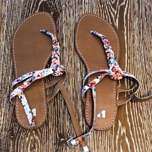 BP Multi-Colored Sandals